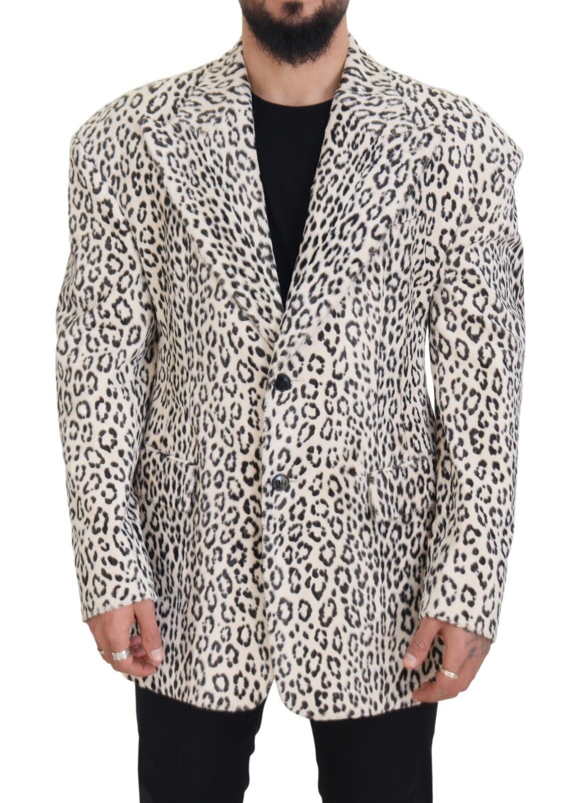 - Elegant White Slim-Fit Blazer