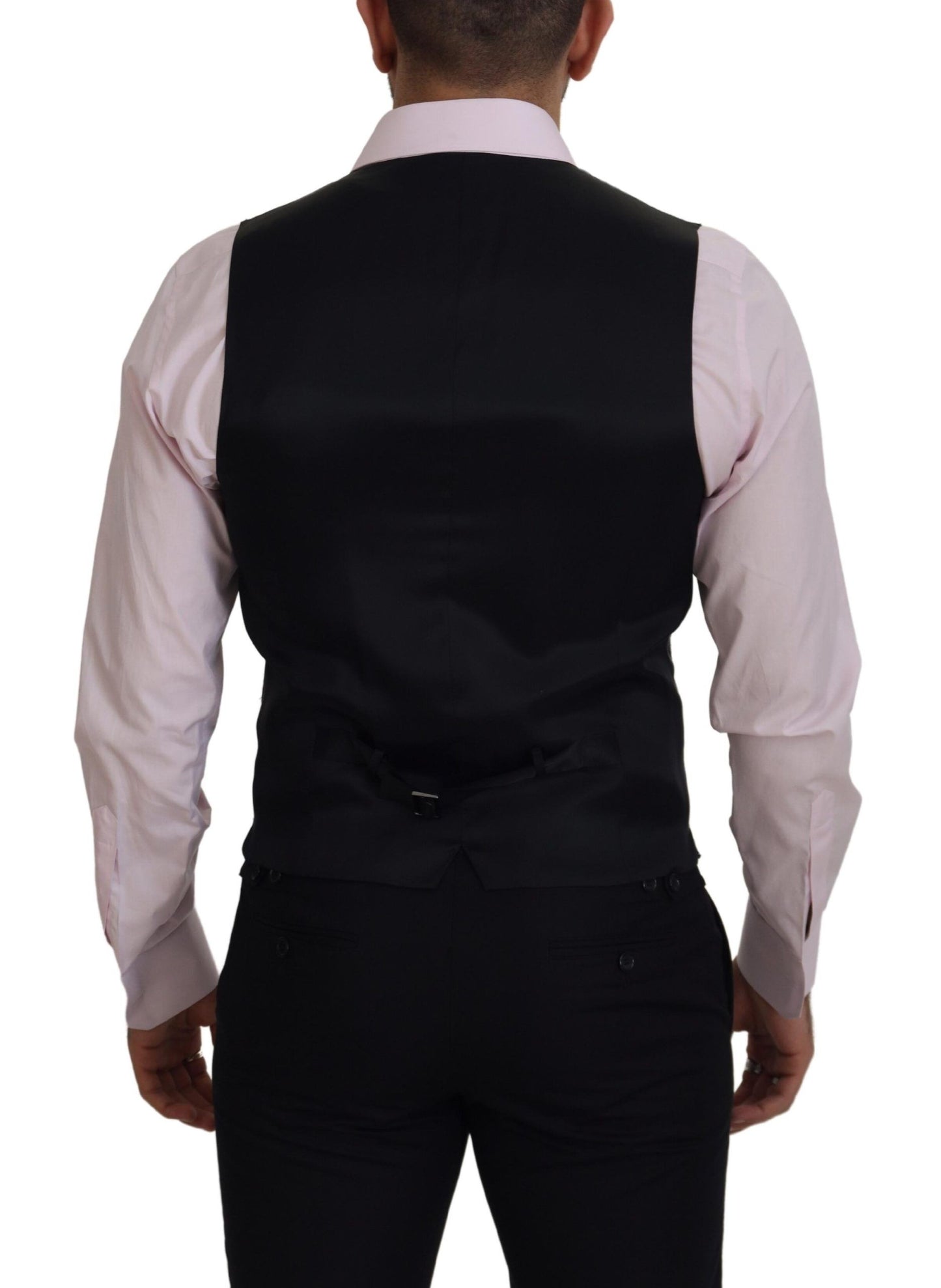 - Multicolor Formal Dress Vest Luxury Blend