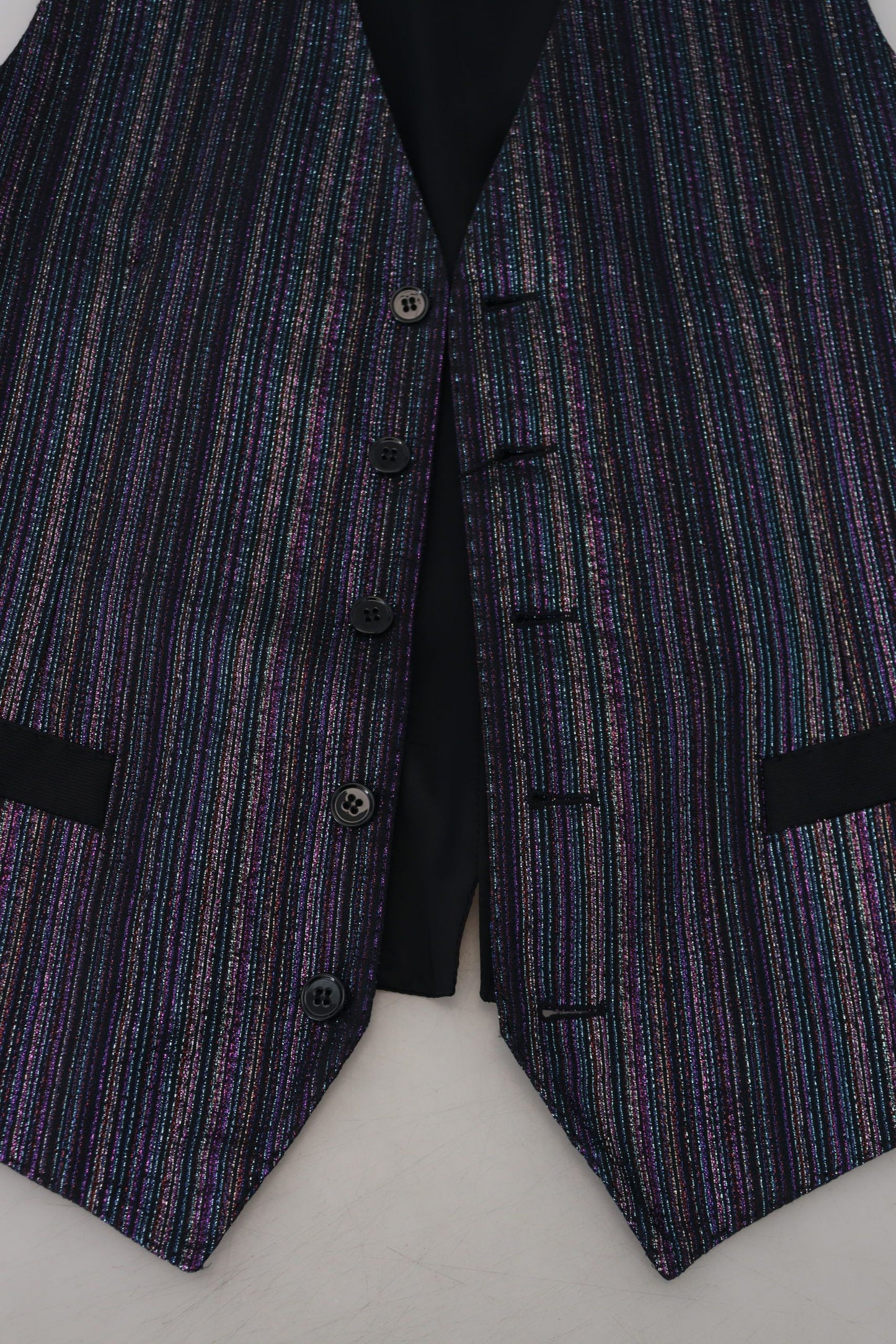 - Multicolor Formal Dress Vest Luxury Blend