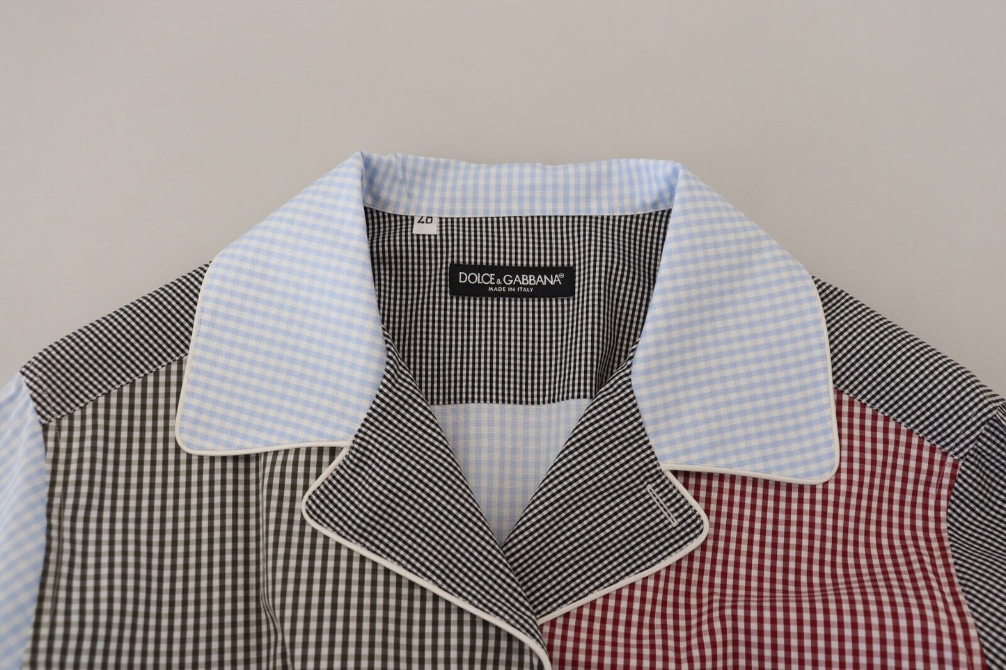 - Multicolor Cotton Button-Down Sleepshirt