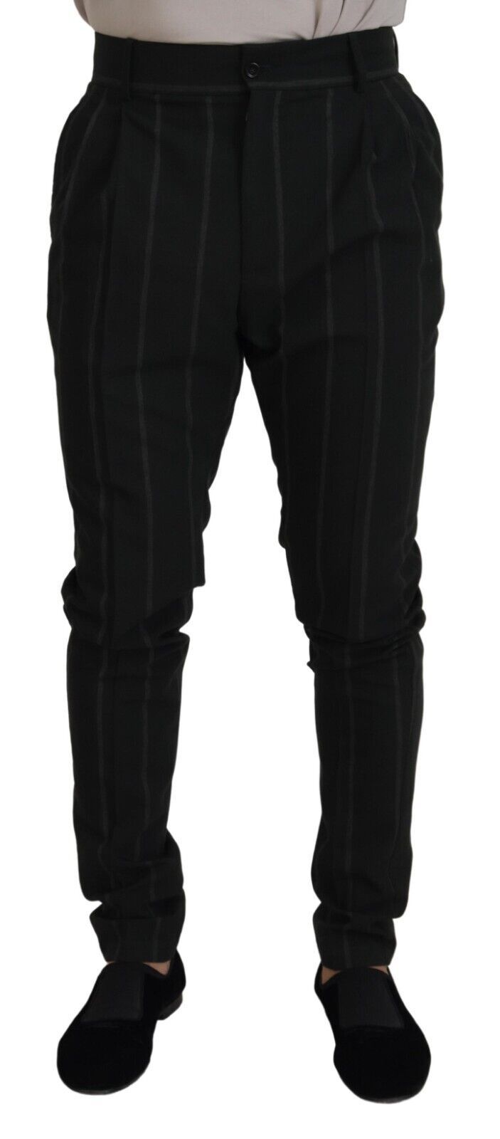 - Elegant Black Tailored Trousers