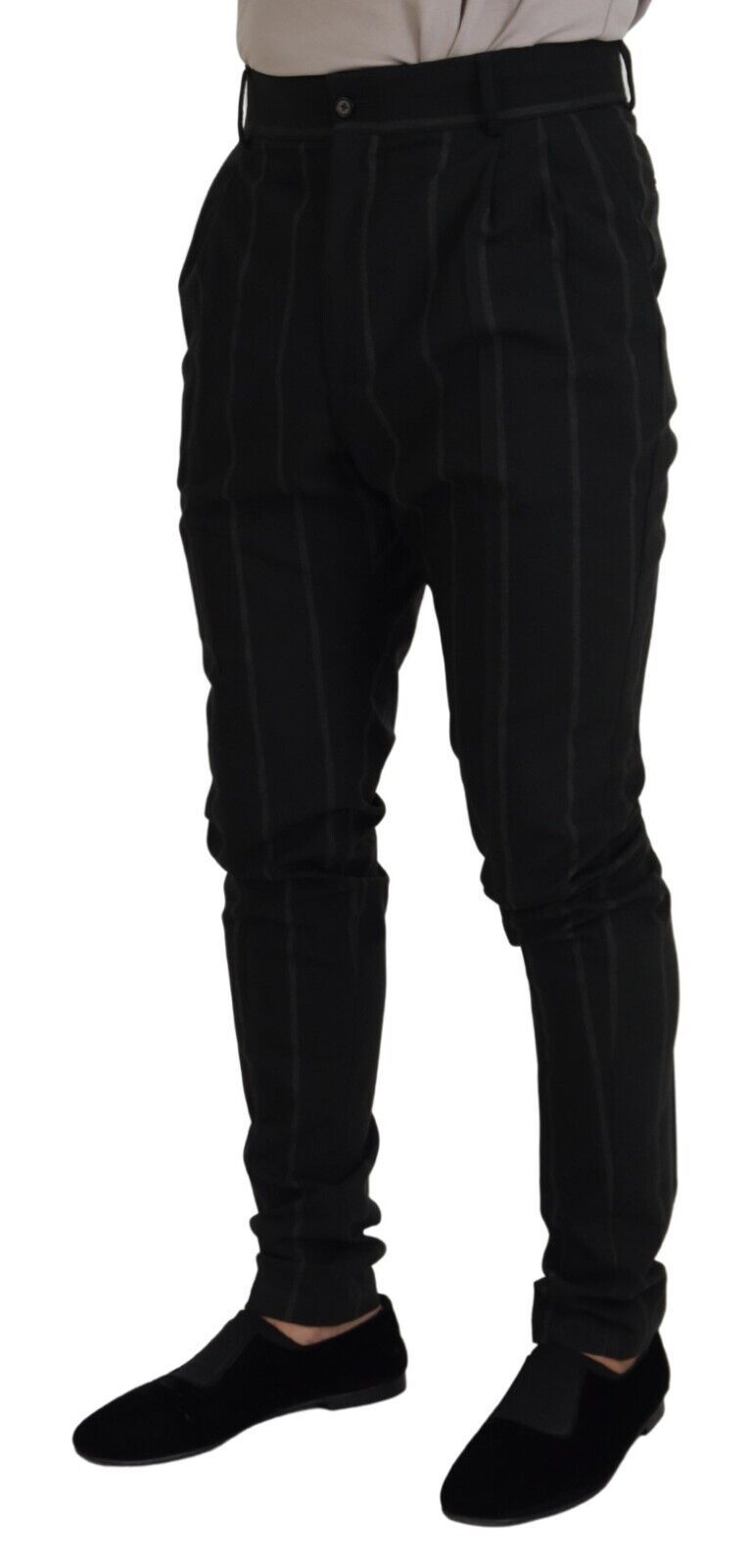 - Elegant Black Tailored Trousers