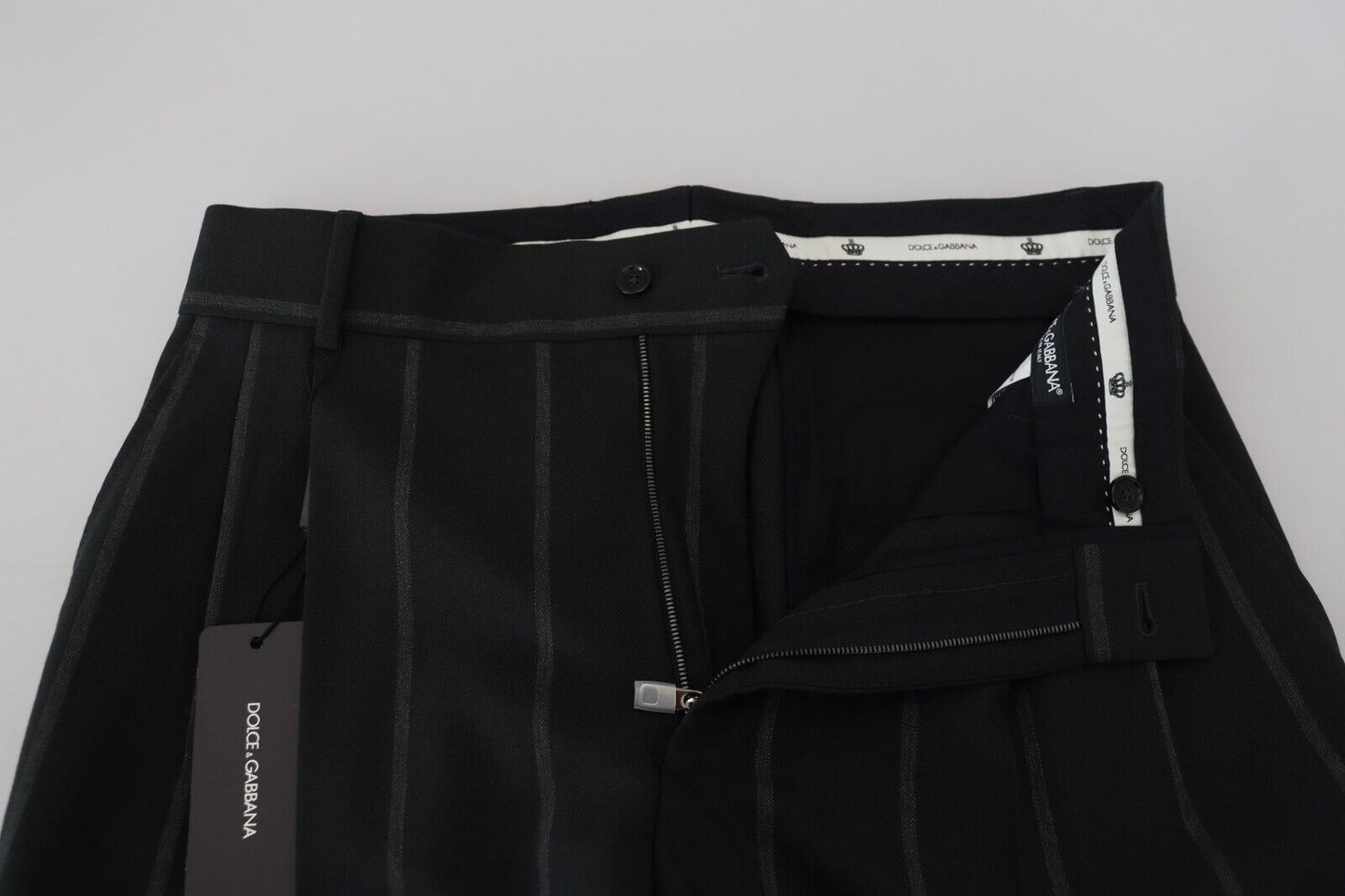 - Elegant Black Tailored Trousers