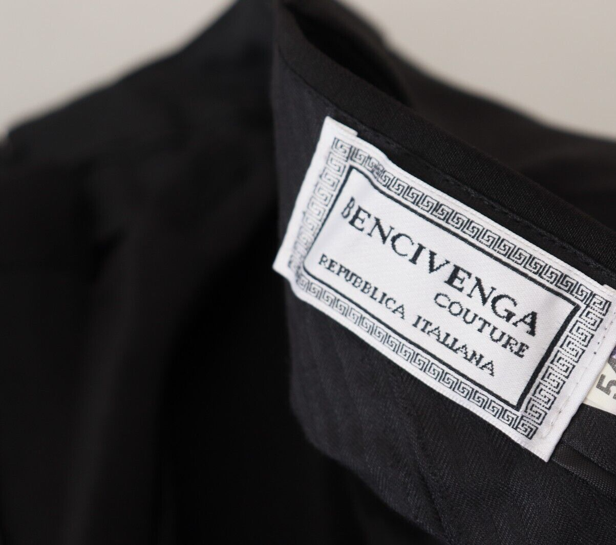 BENCIVENGA Black MainLine Trousers