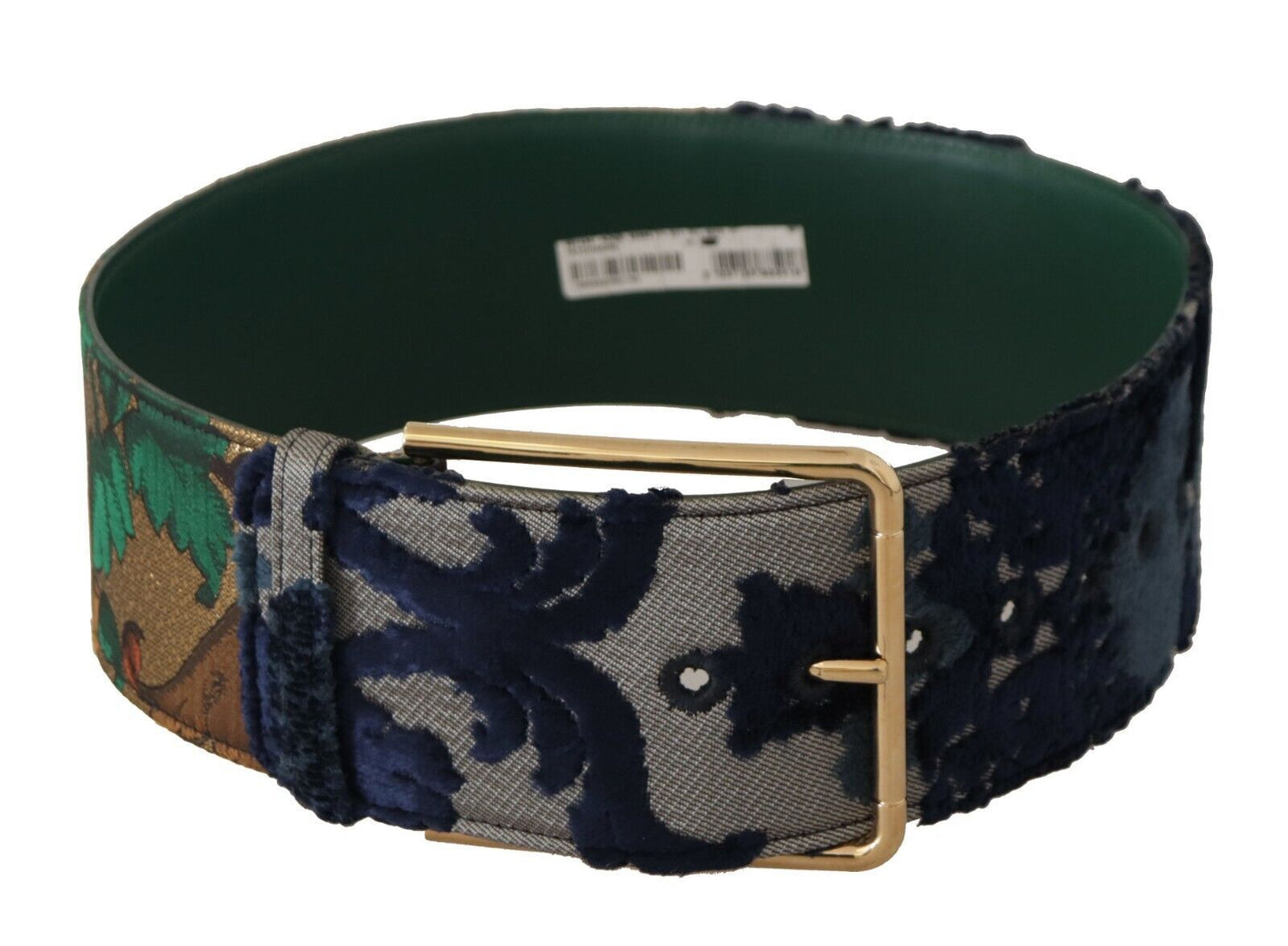 - Elegant Leather Belt with Engraved Buckle