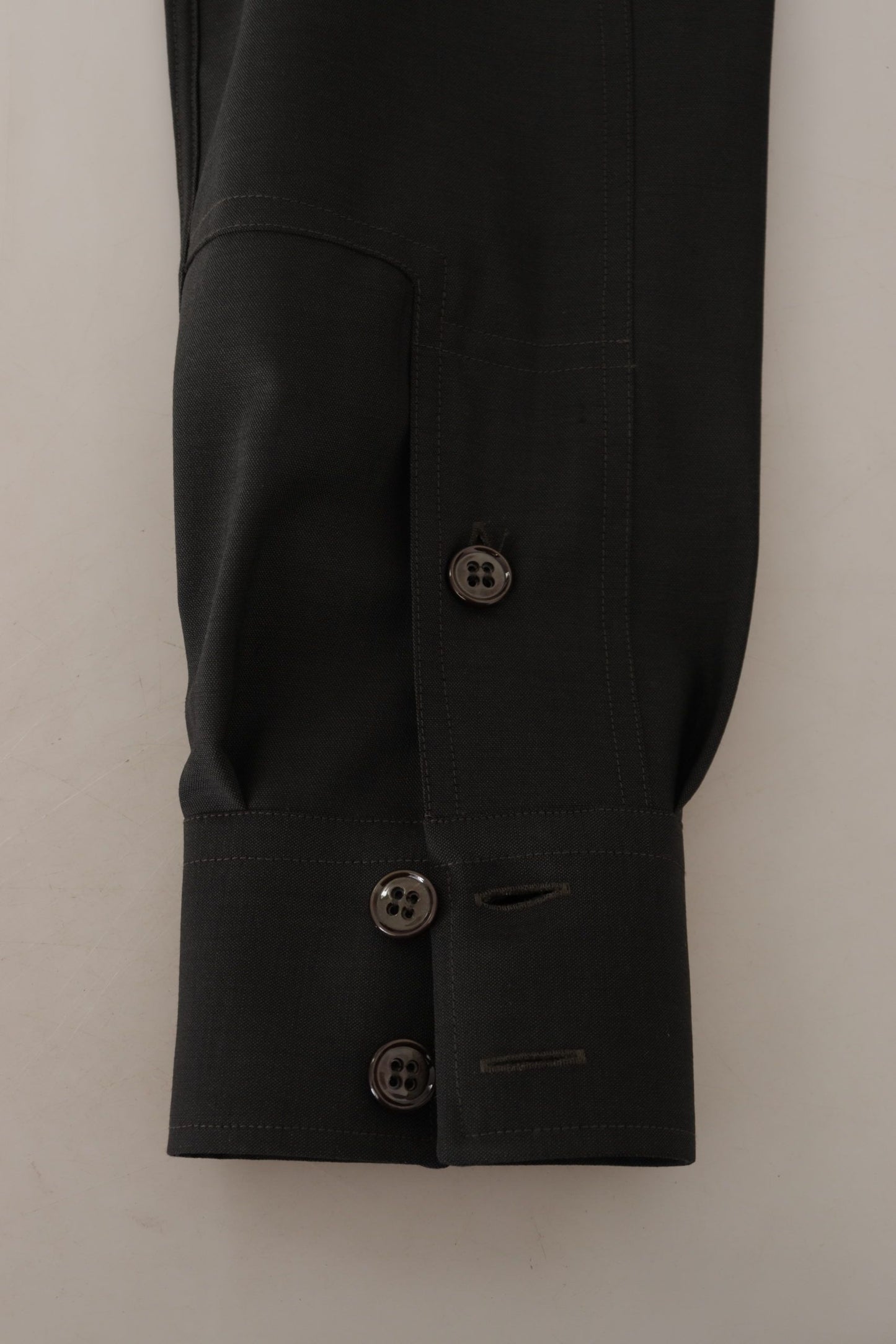 - Elegant Slim Fit Dark Green Cotton Shirt