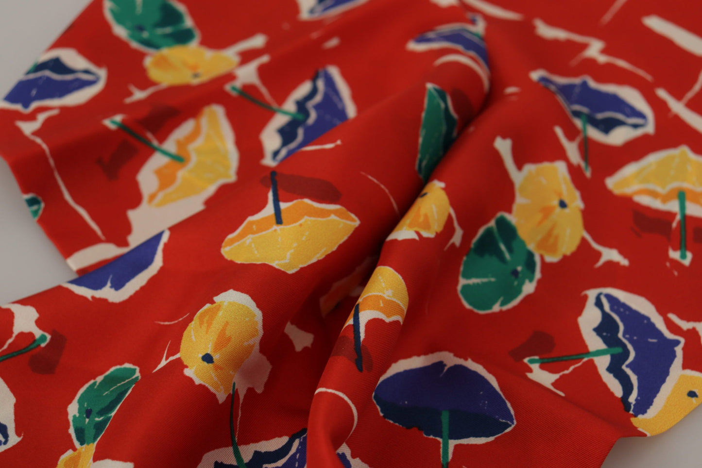 - Elegant Multicolor Silk Men's Scarf