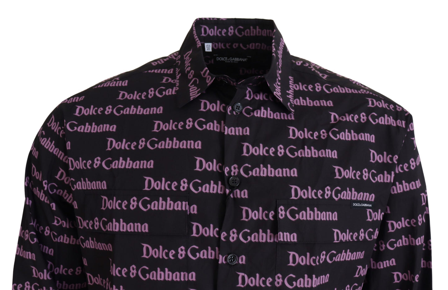 - Elegant Slim Fit Black Dress Shirt