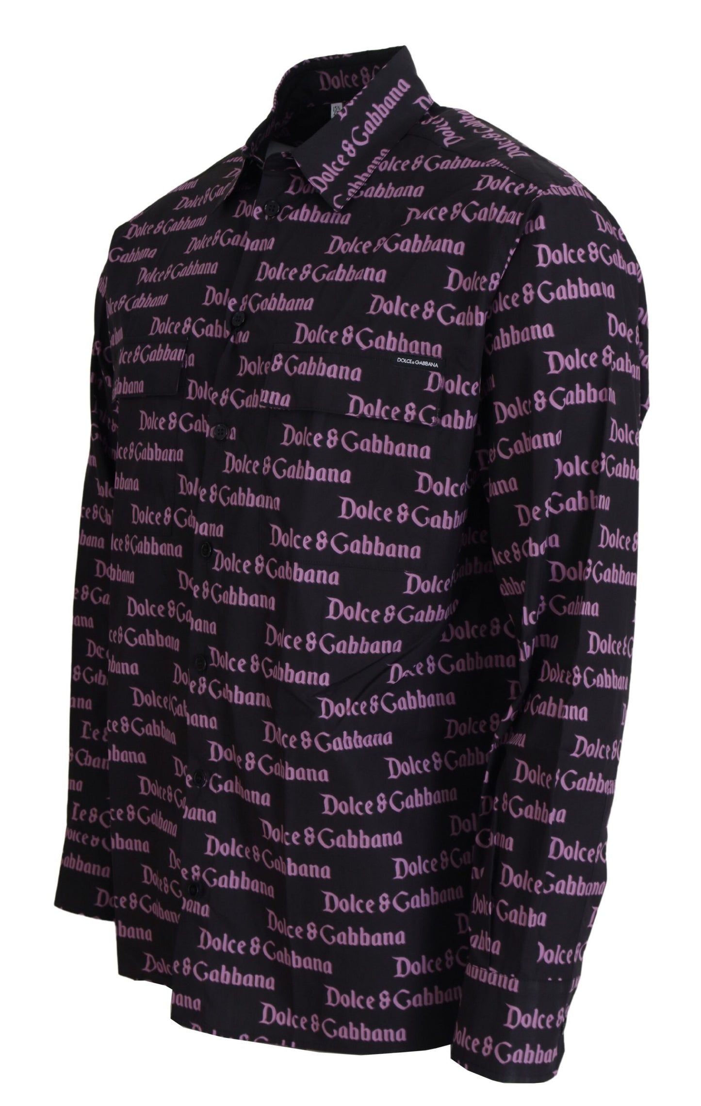 - Elegant Slim Fit Black Dress Shirt