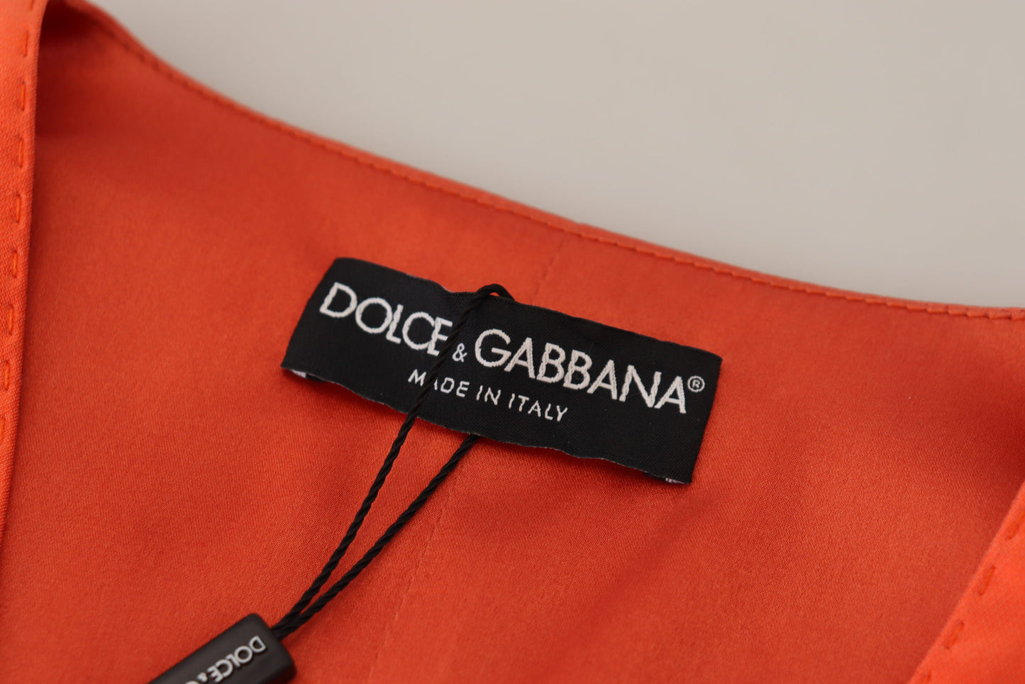 - Elegant Orange Silk Waistcoat