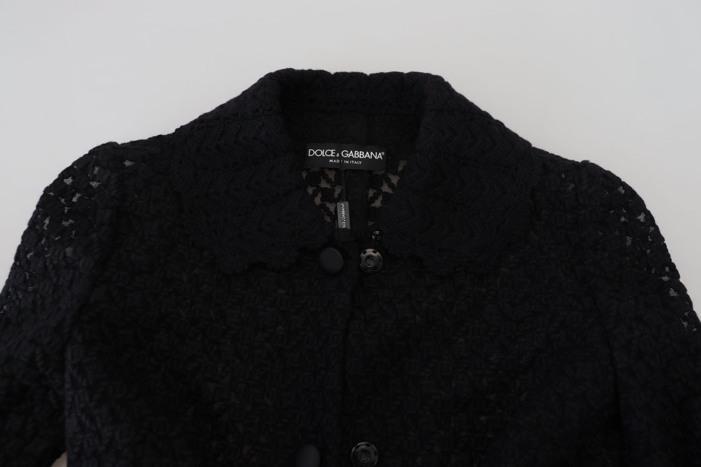 - Classic Button Down Knitted Long Jacket