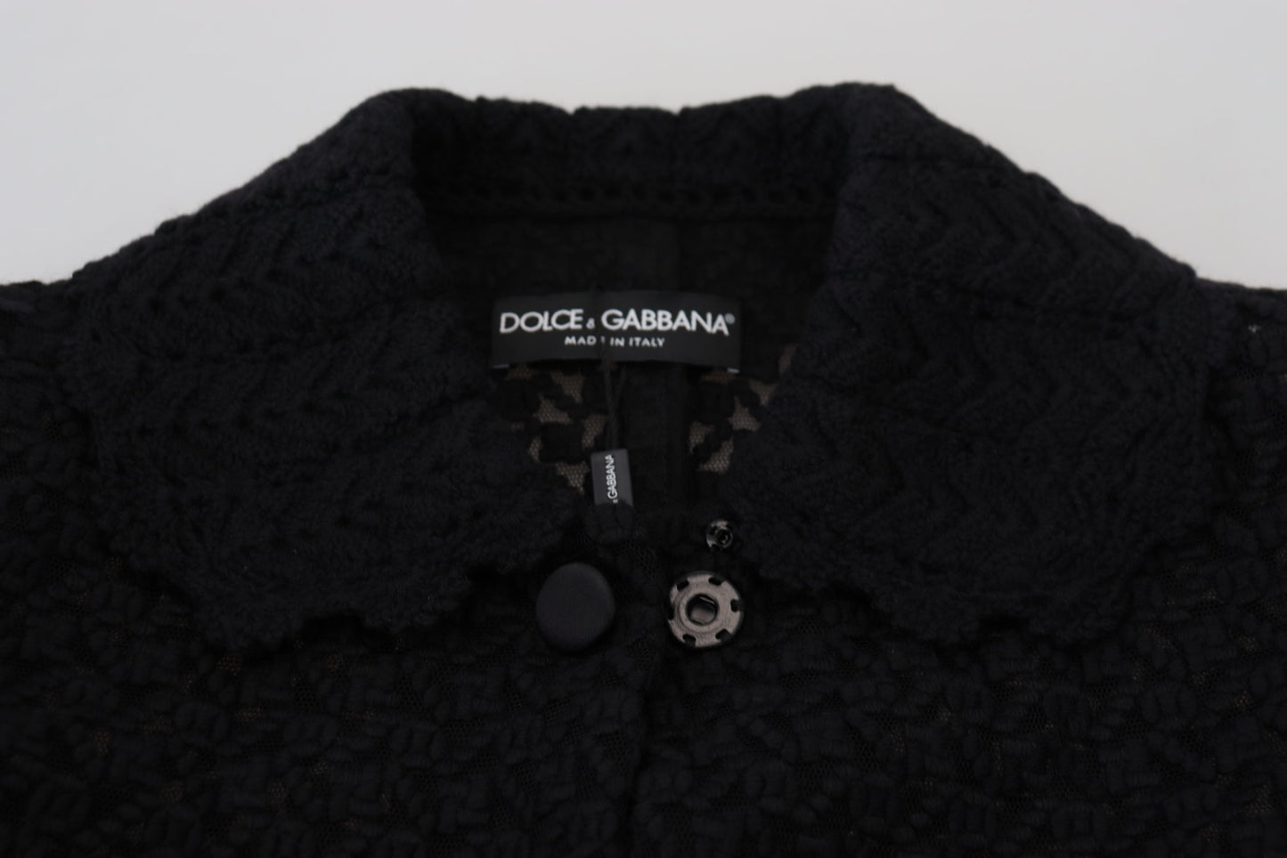 - Classic Button Down Knitted Long Jacket