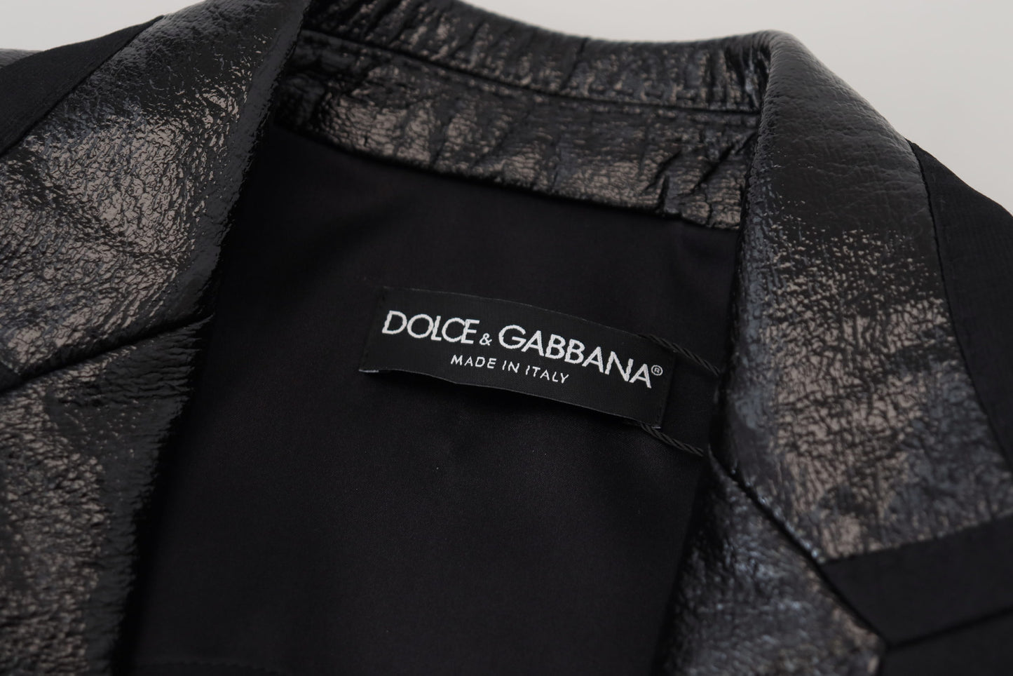 - Elegant Cropped Black Designer Jacket