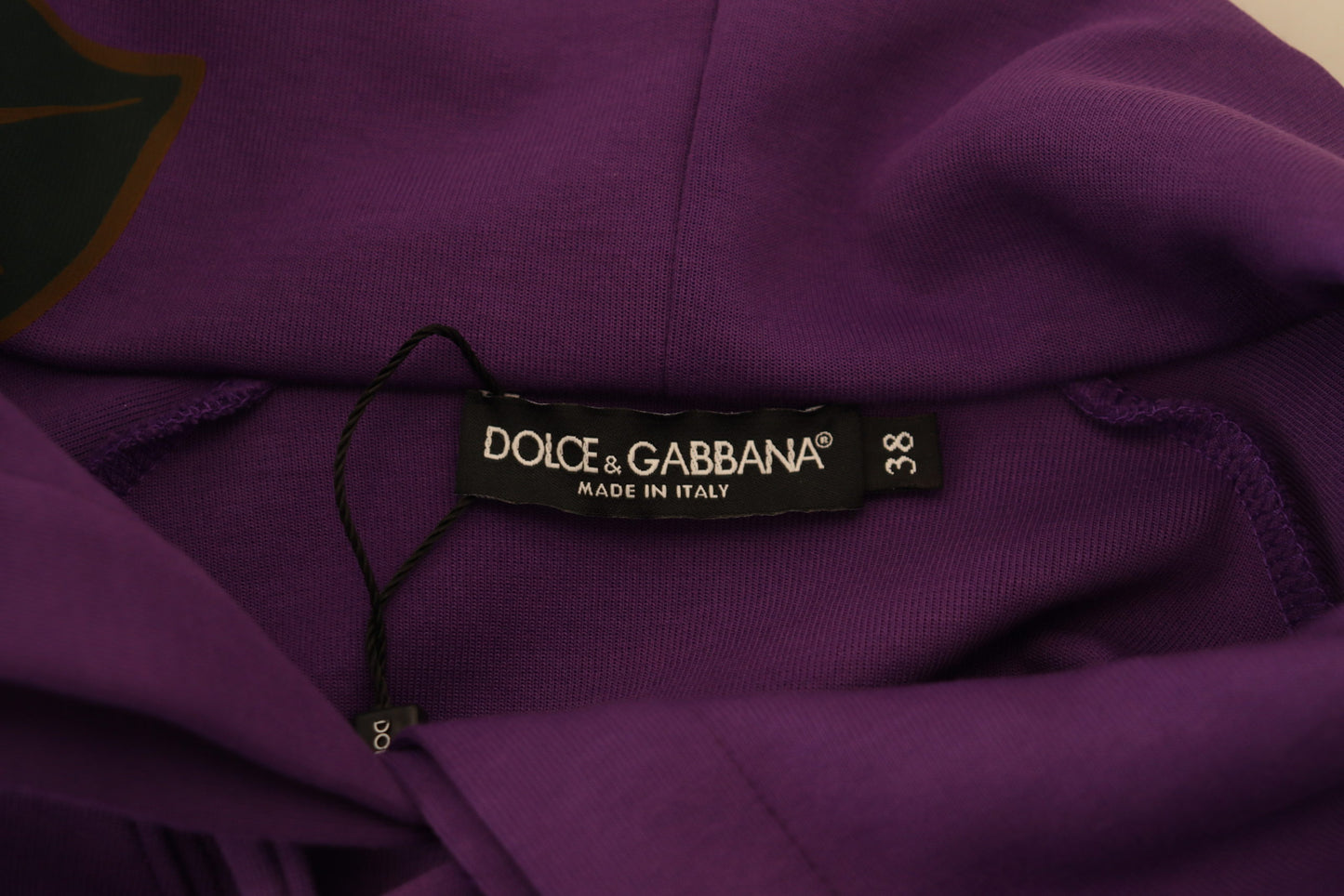 - Elegant Purple Floral Pullover Sweater