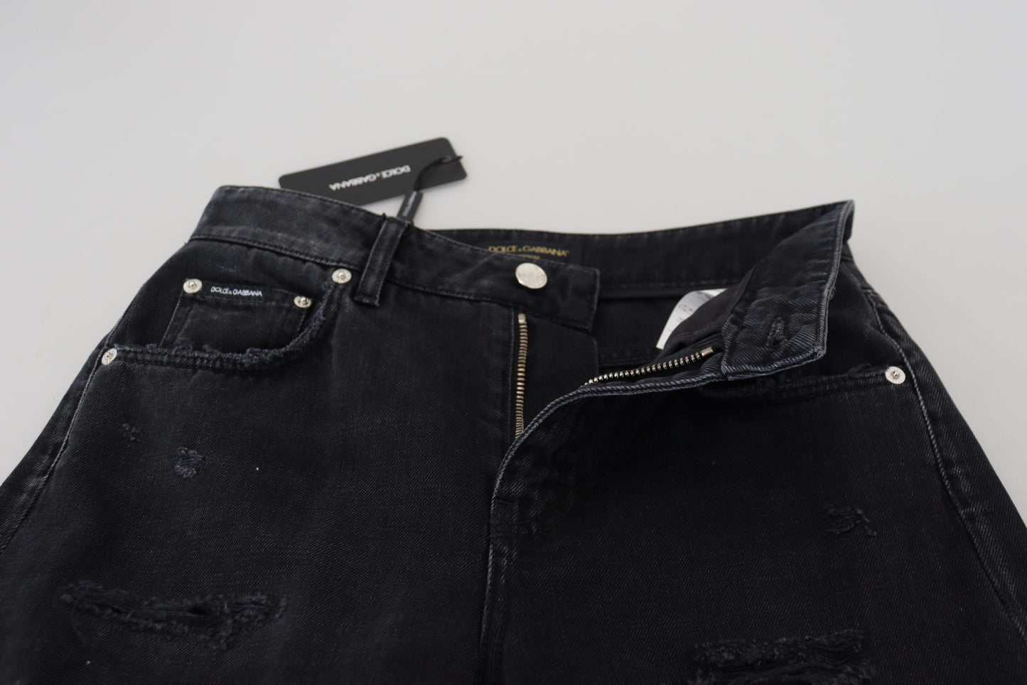 - Chic Black Denim Pants - Elevate Your Wardrobe