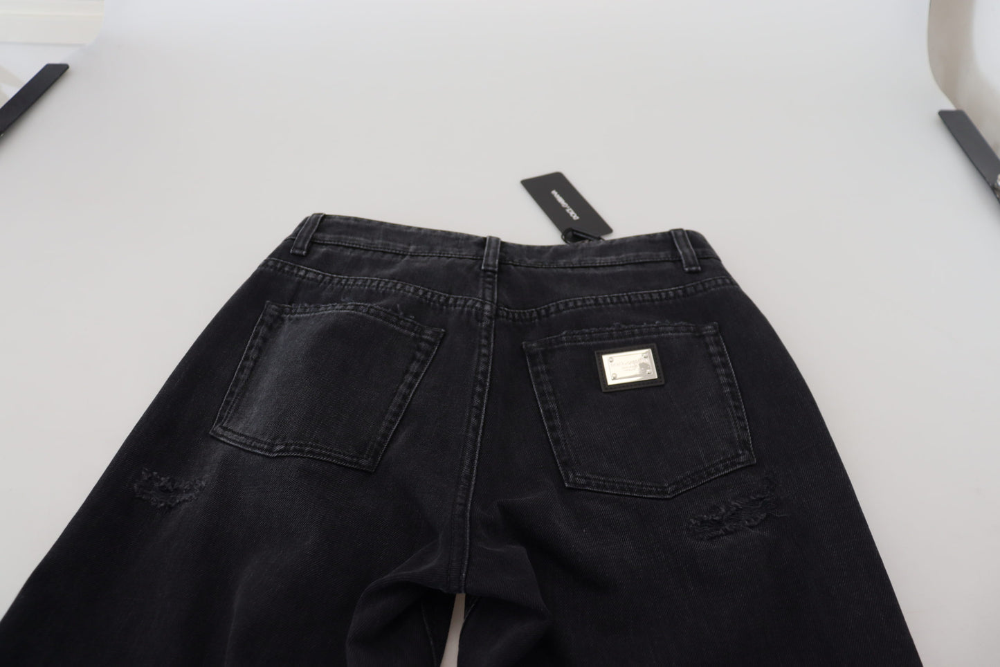 - Chic Black Denim Pants - Elevate Your Wardrobe