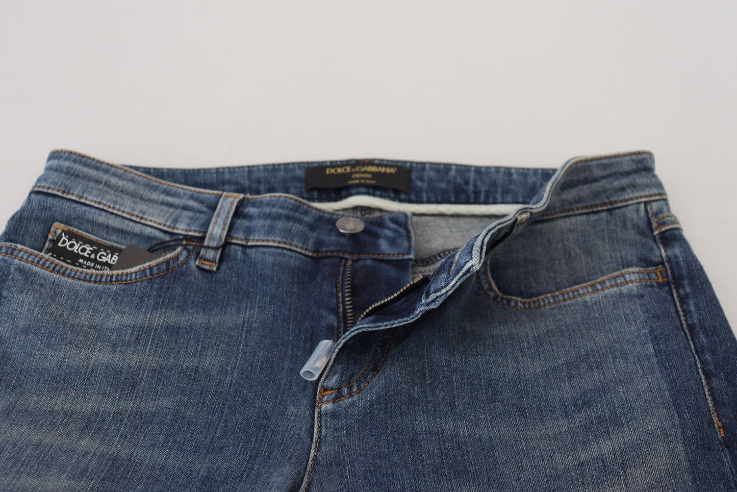 - Elegant Tattered Denim Pants – Chic Casualwear