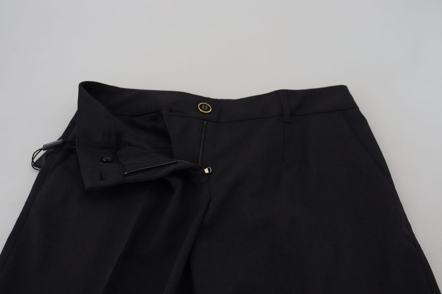 - Chic Grey Wool Blend Pants for Elevated Style