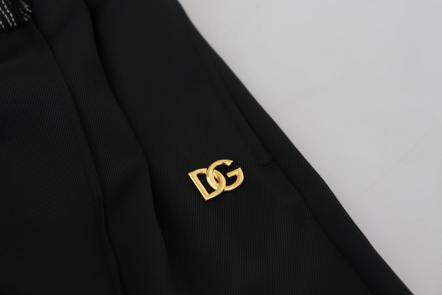 - Elegant Black Cotton Pants