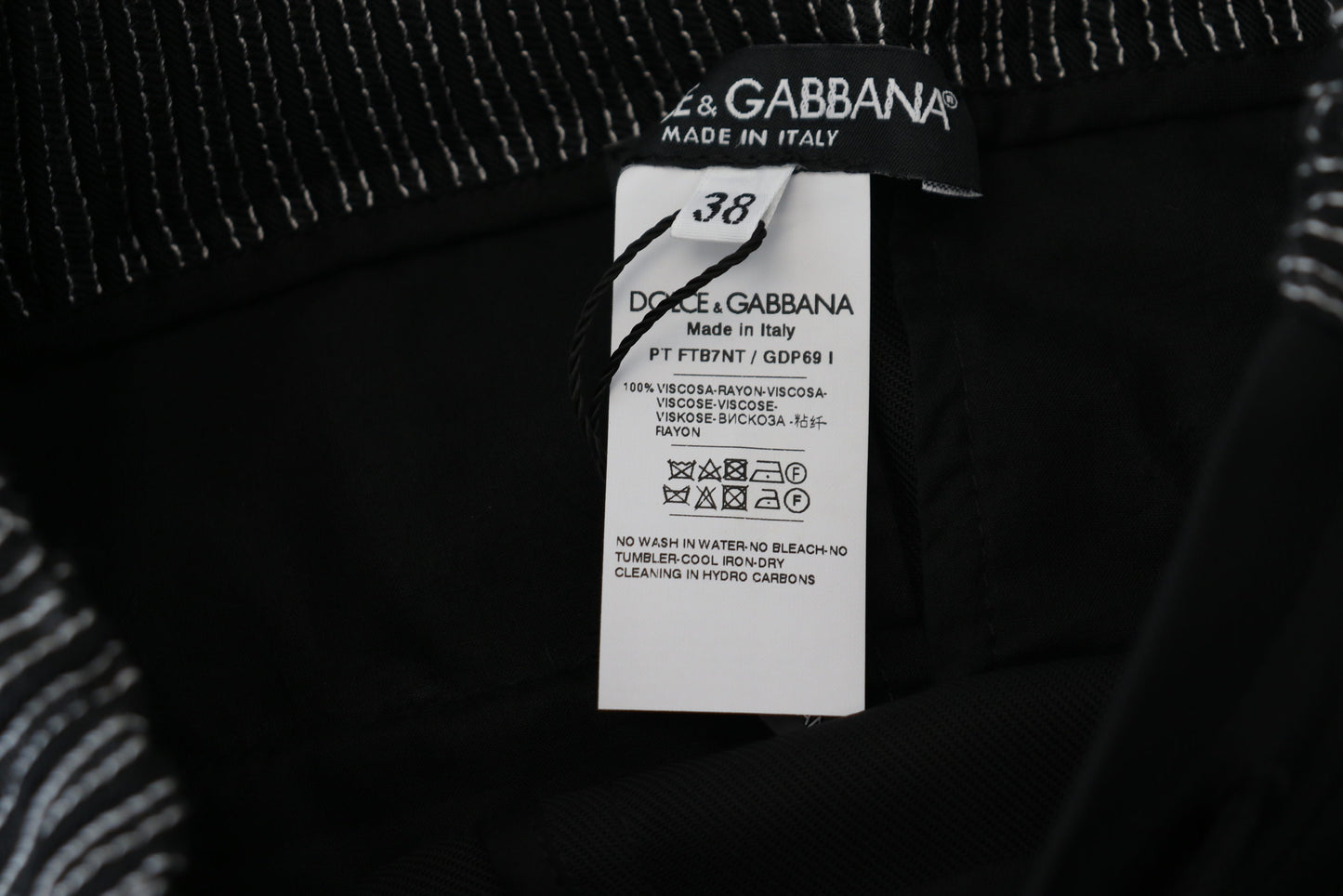 - Elegant Black Cotton Pants