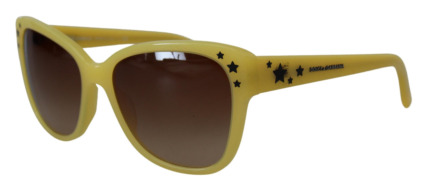 - Chic Yellow Acetate Gradient Sunglasses
