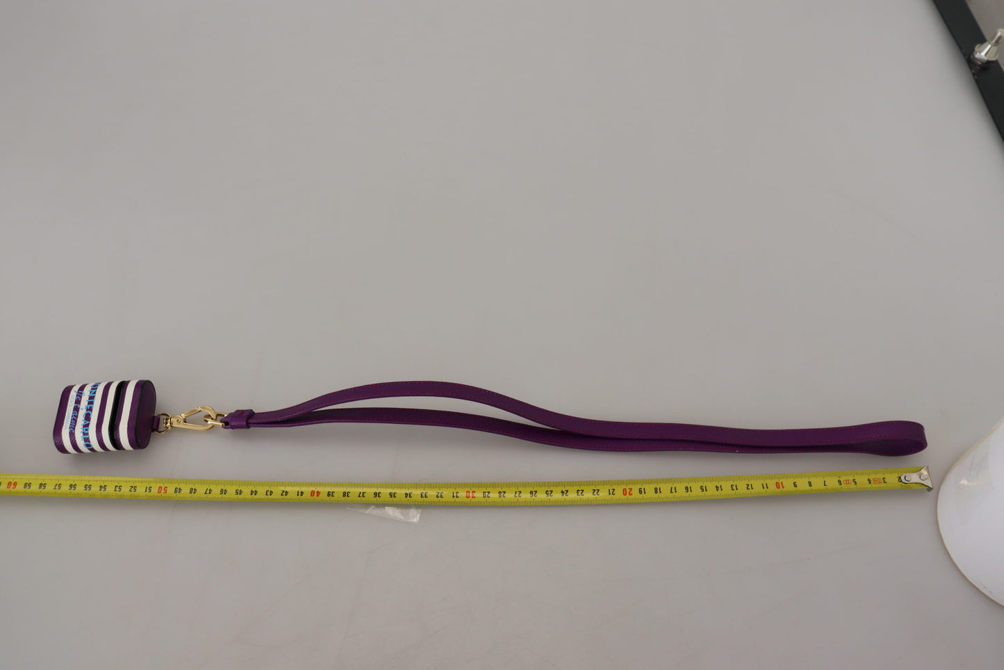 - Chic Purple Leather Airpods Case