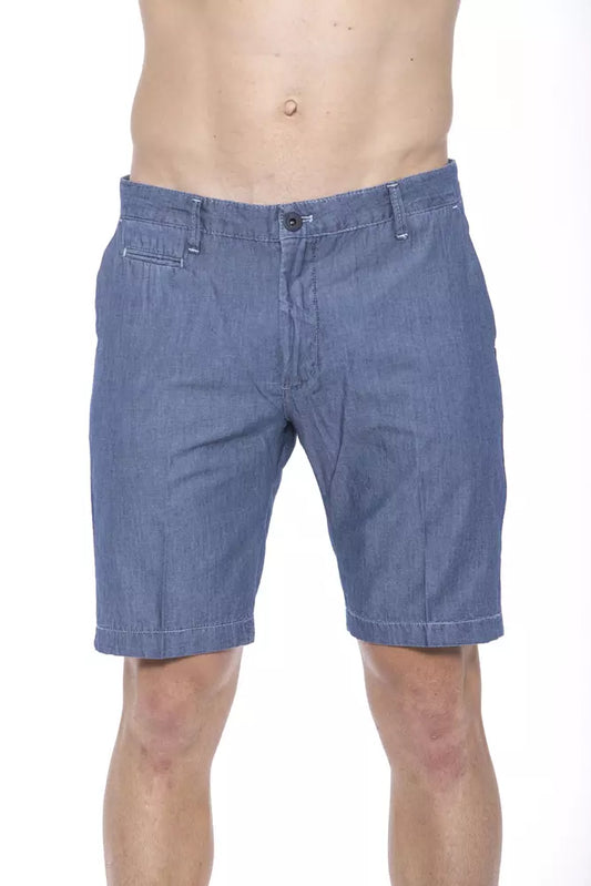 - Chic Nautical Blue Bermuda Shorts