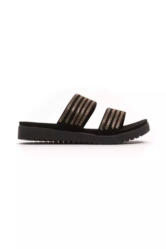 - Gold Textile Women Sandal