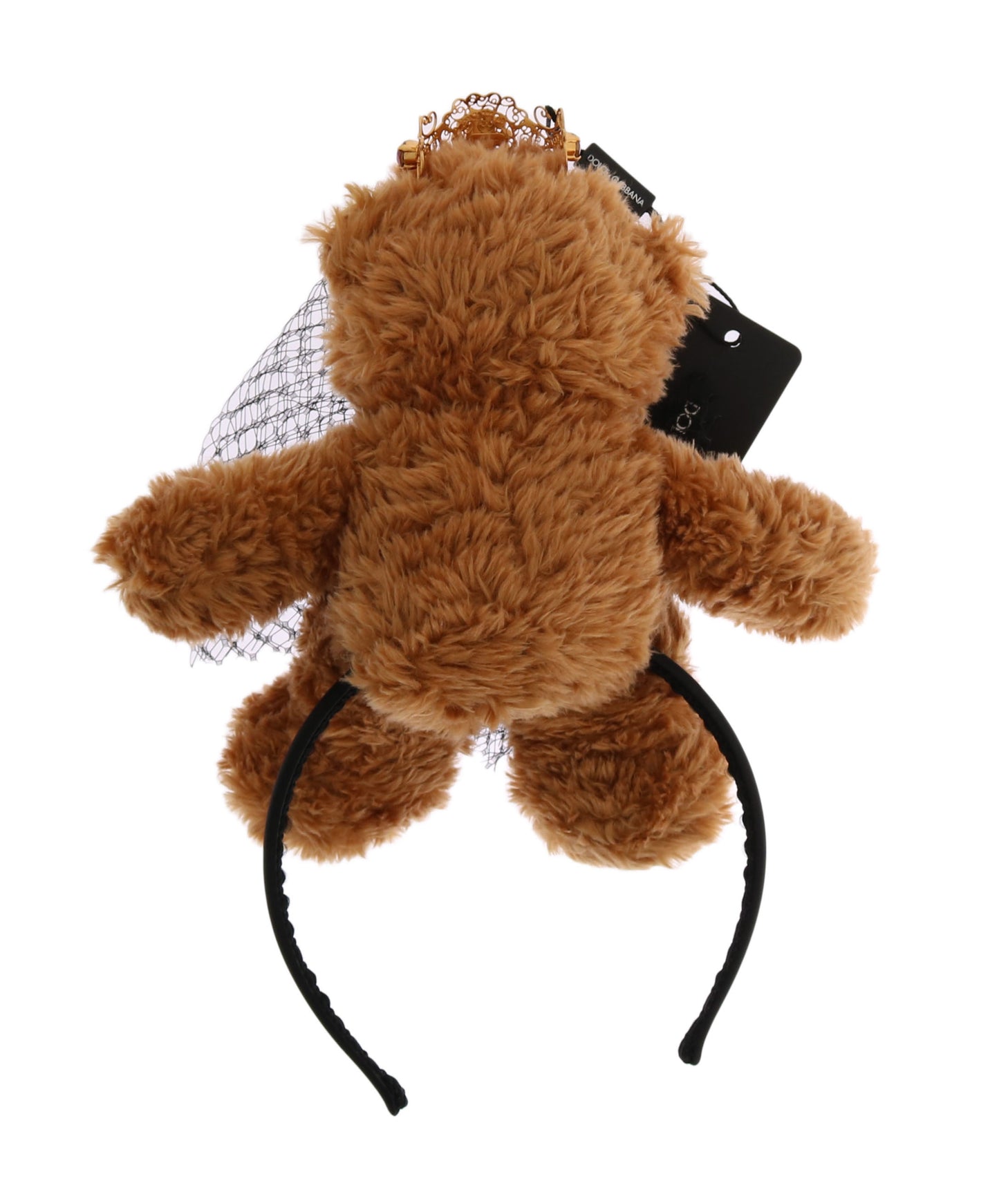 - Teddy Bear Crystal Crown Hair Band