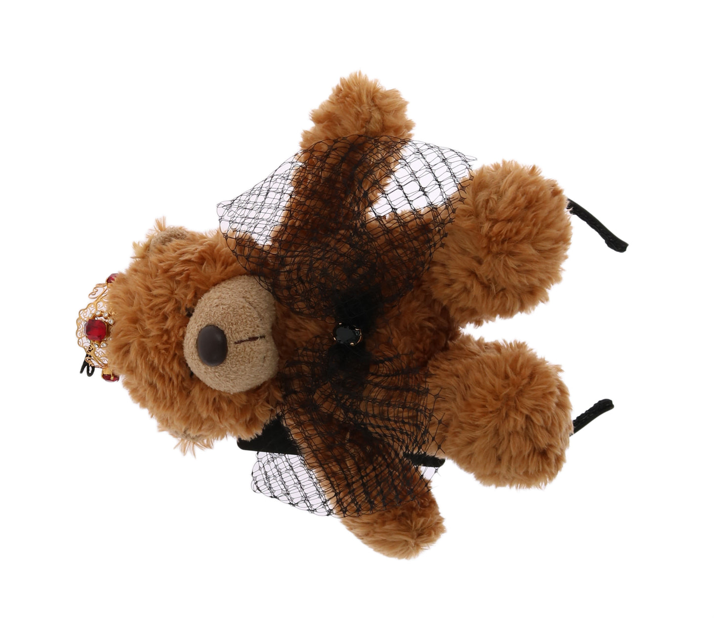 - Teddy Bear Crystal Crown Hair Band