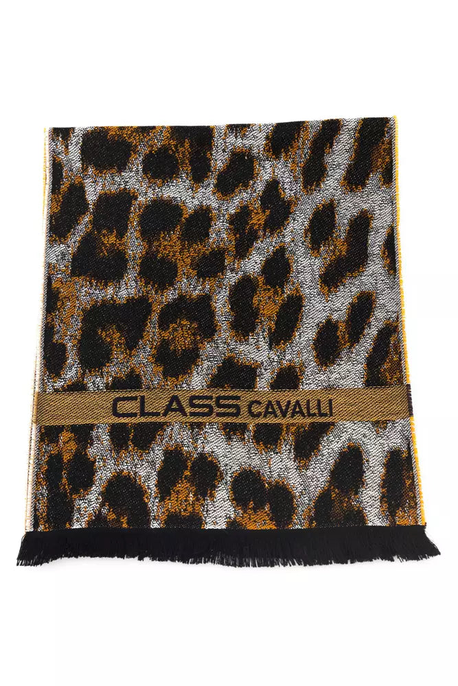 - Brown Wool Men Scarf