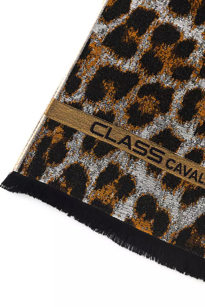 - Brown Wool Men Scarf