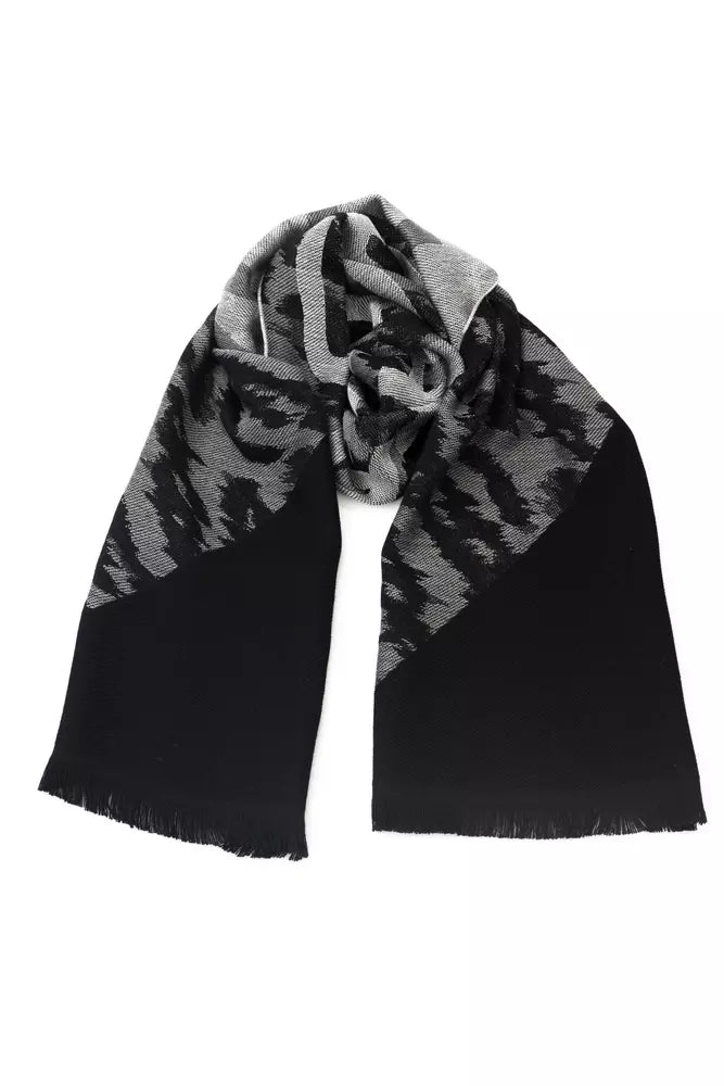 - Gray Wool Men Scarf