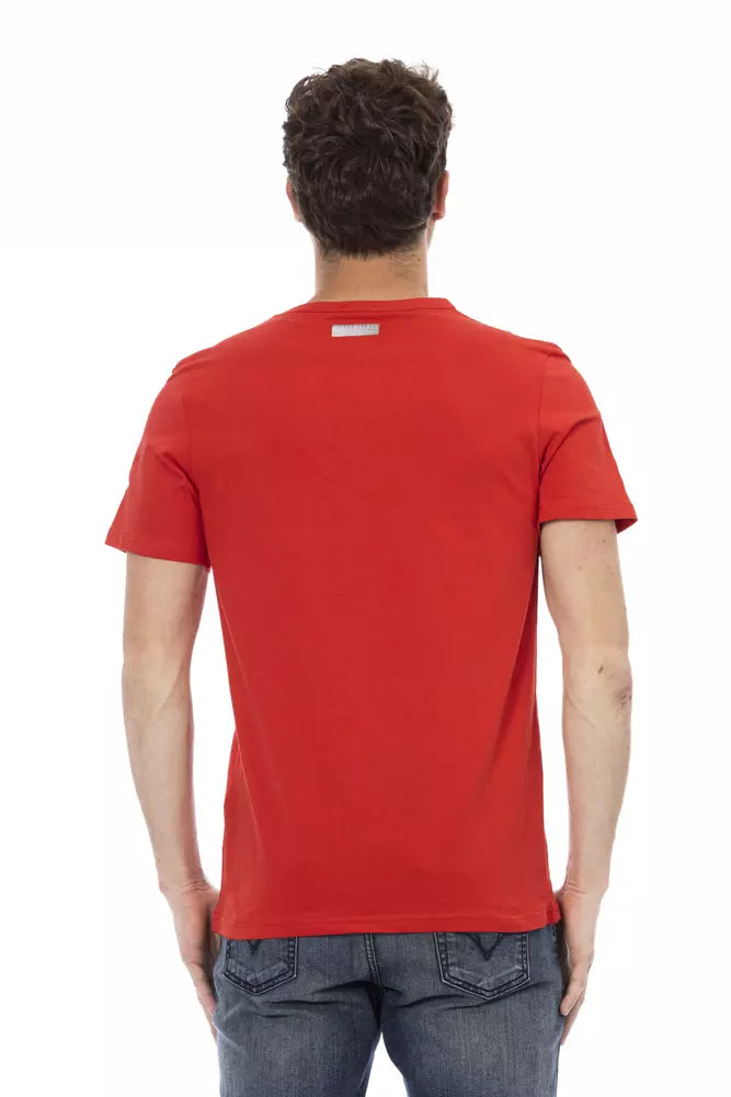 - Red Cotton Men's T-Shirt