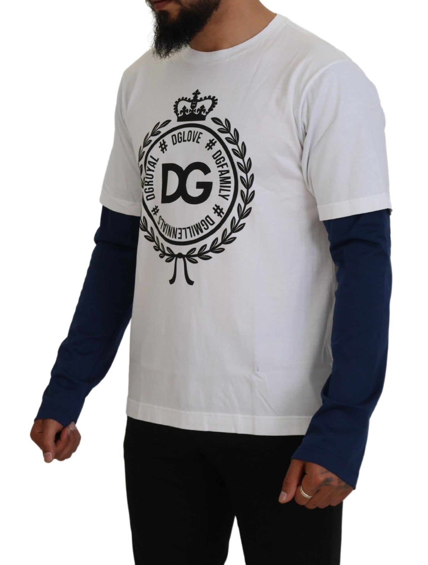 - Elegant Crew-Neck Pullover Sweater