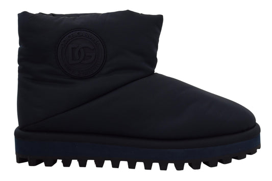 - Elegant Ankle Height Blue Boots for Sophisticated Style