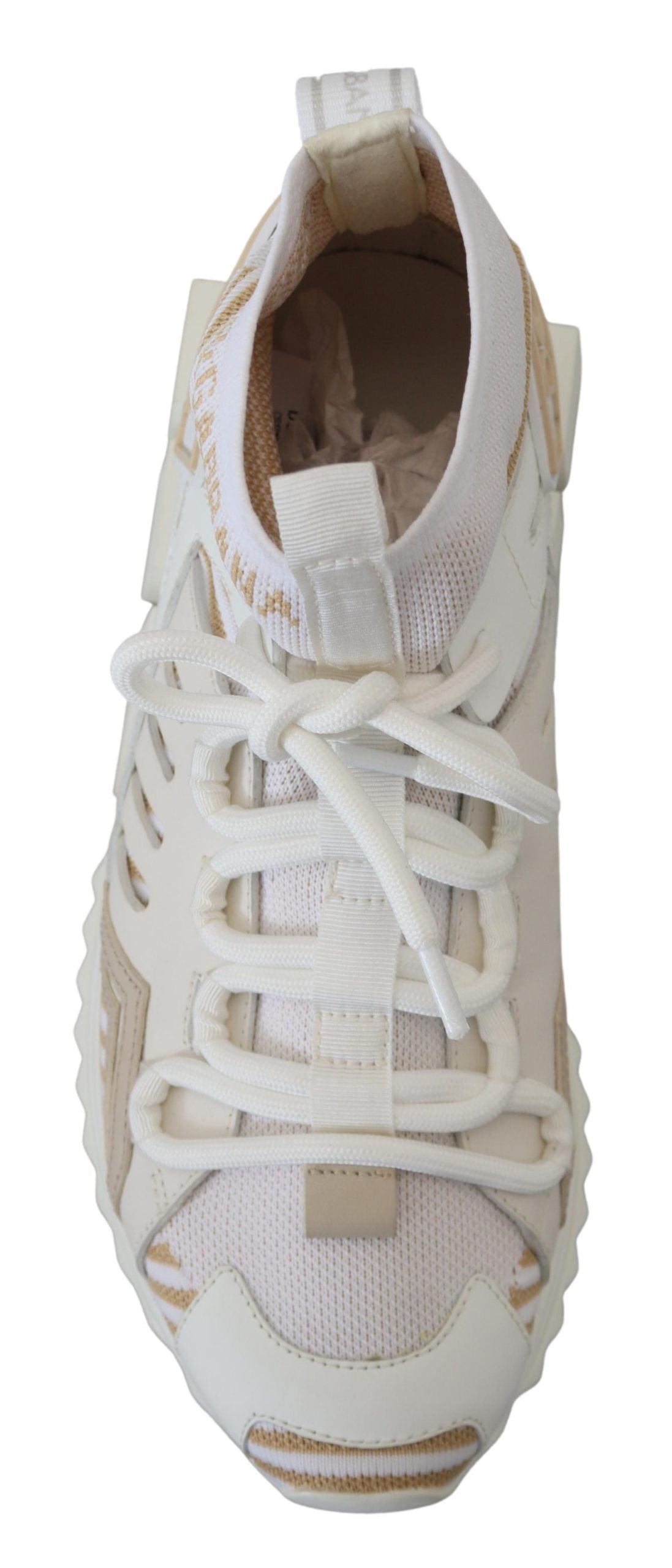 - Elegant White Beige SORRENTO Sneakers