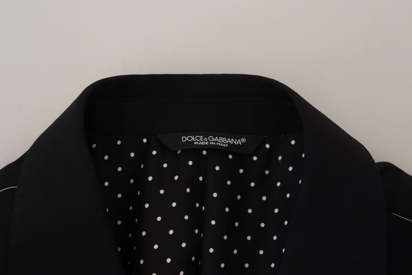 - Sicilian Style Black Single Breasted Blazer