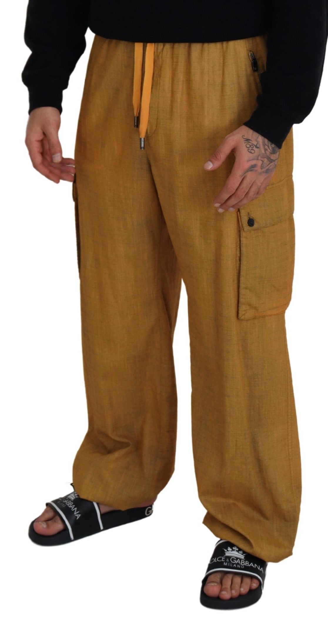 - Elegant Italian Linen Trousers