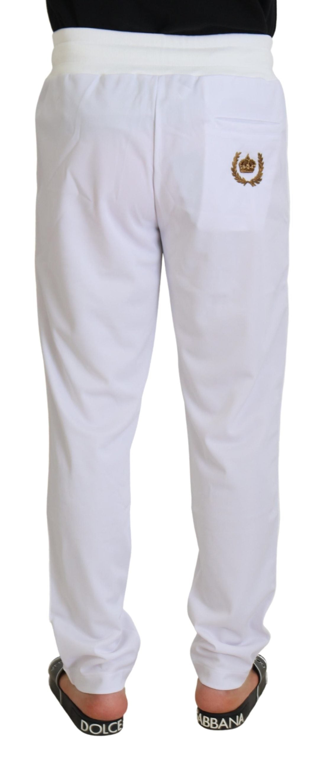 - Elegant White Jogger Pants for Sophisticated Comfort