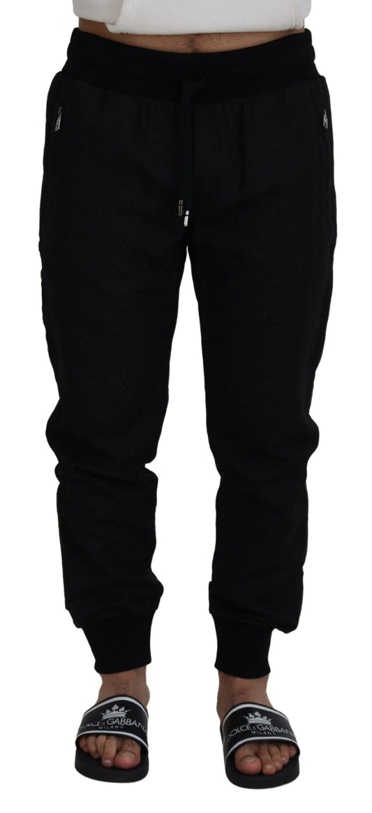 - Elegant Black Jogger Pants for the Modern Man