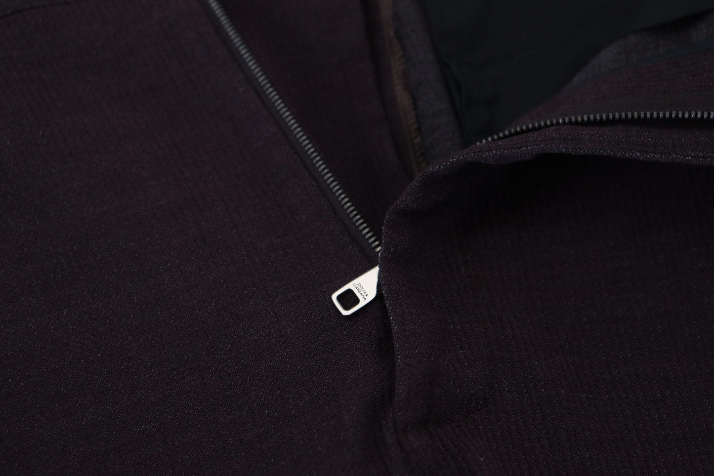- Elegant Brown Cotton Blend Trousers
