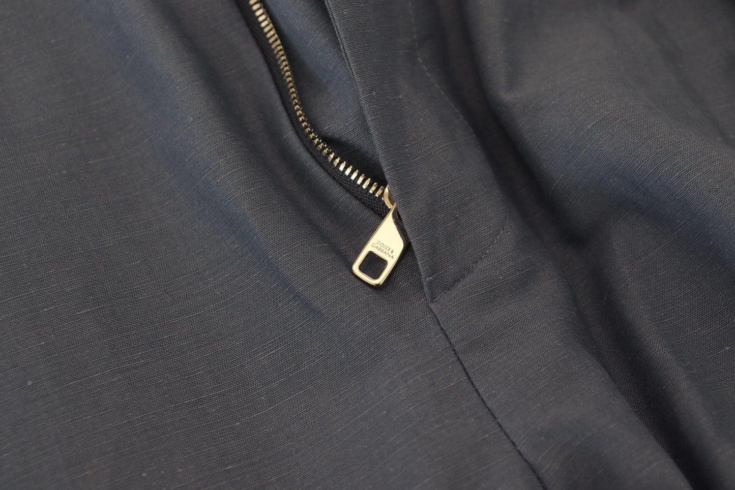 - Elegant Blue Linen-Cotton Blend Trousers