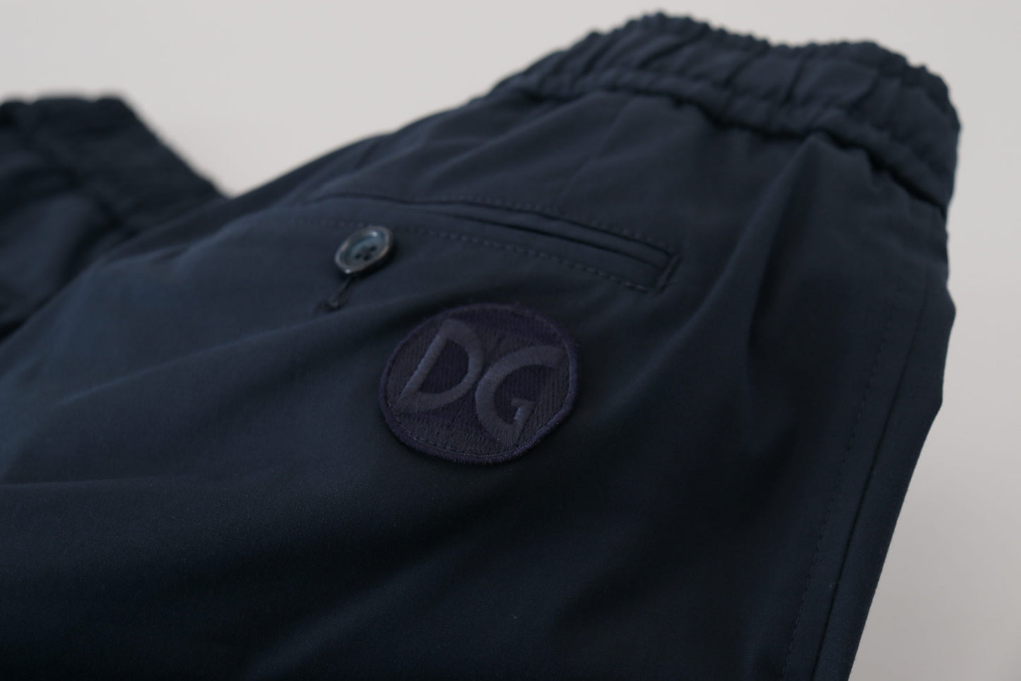 - Elegant Blue Cotton Blend Shorts