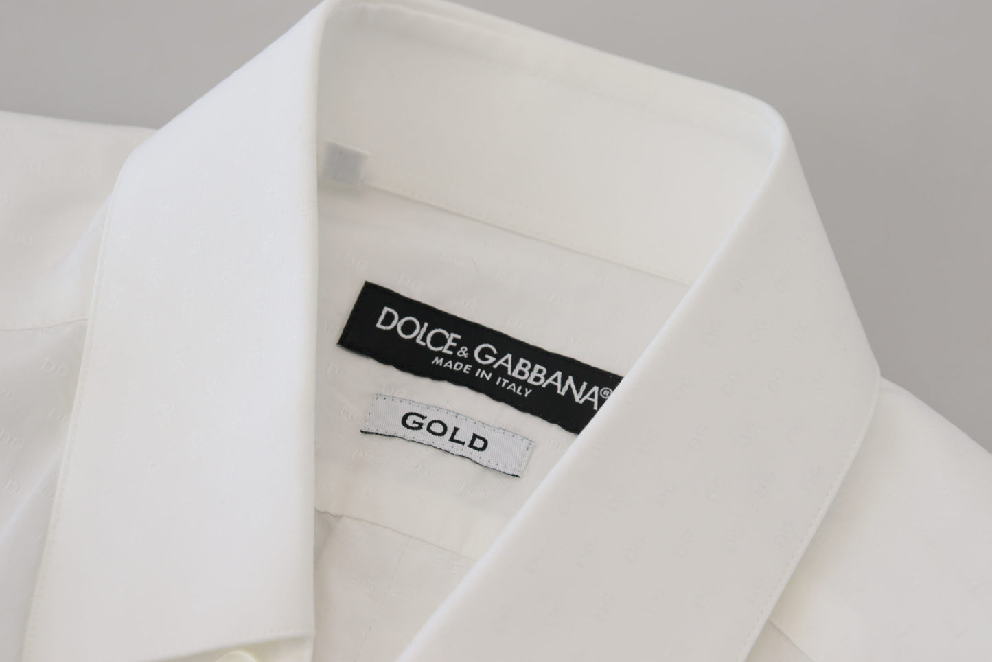 - Elegant White Cotton Dress Shirt Slim Fit