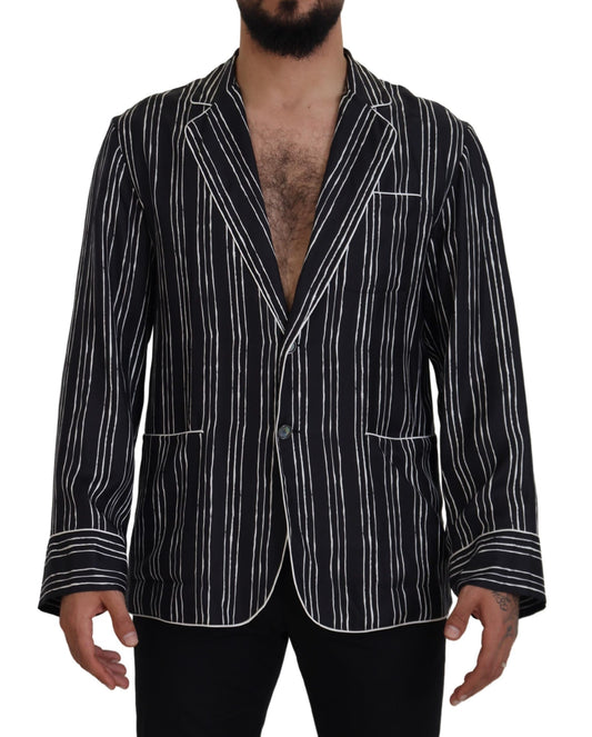 - Elegant Silk Pajama Top Lounge Jacket