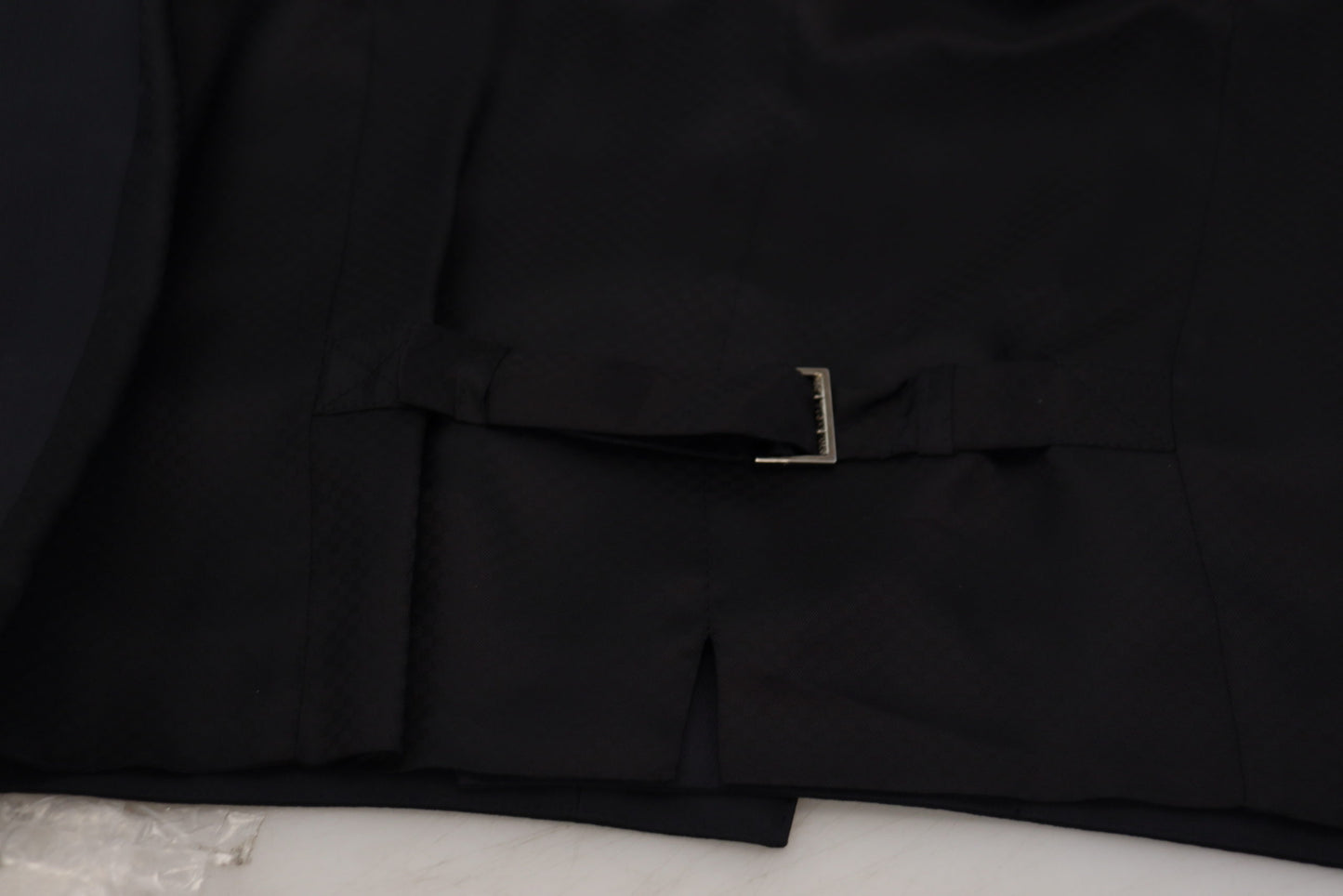 - Elegant Black Single Breasted Dress Vest