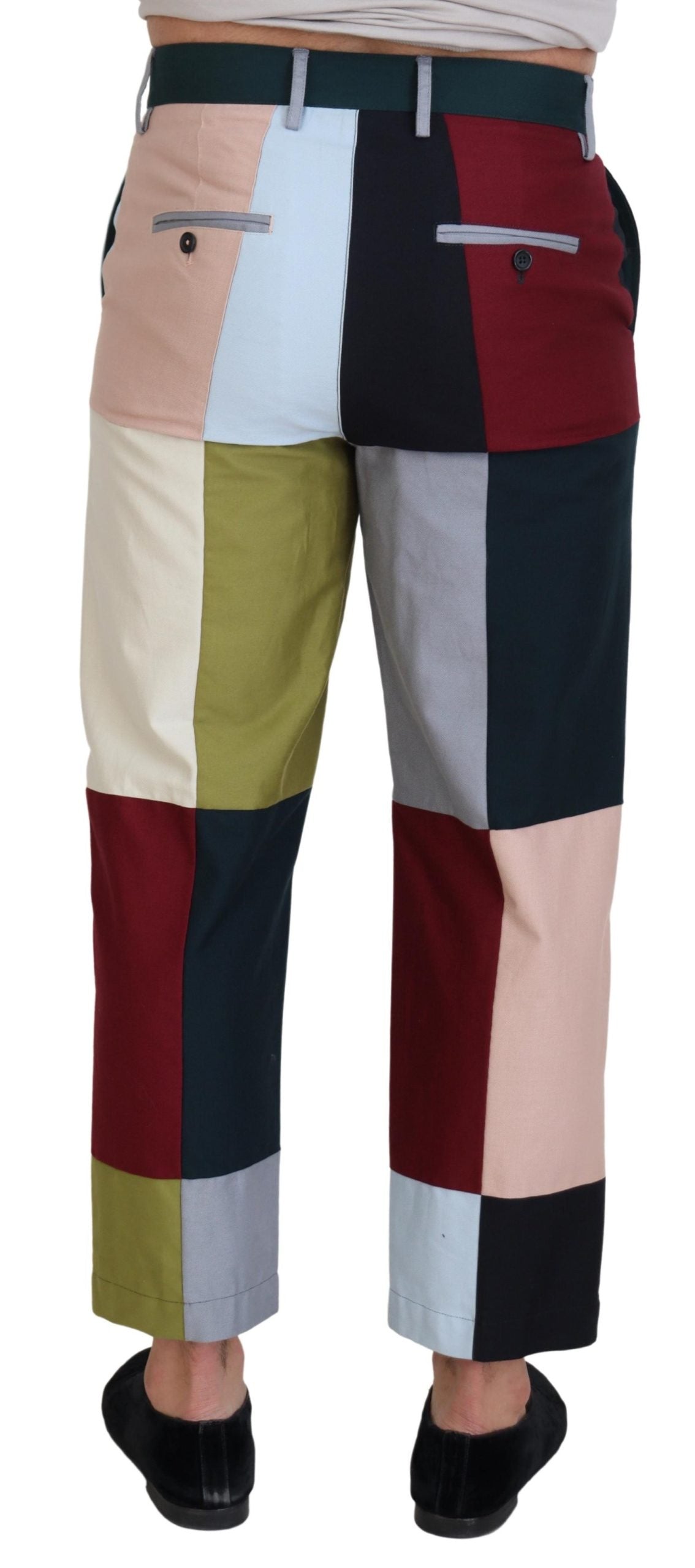 - Stunning Multicolor Patchwork Pants