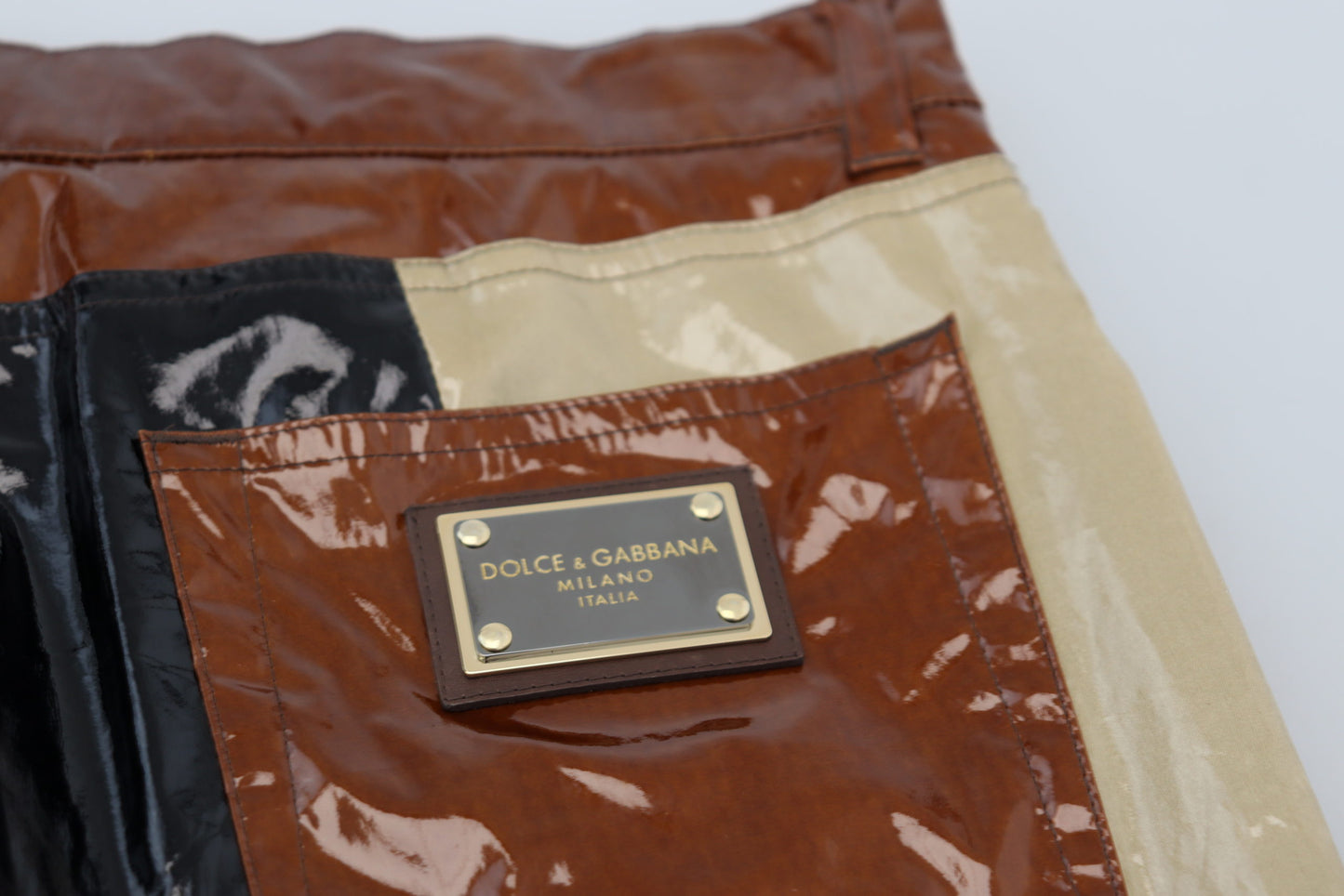 - Elegant Shining Denim Silk Blend Jeans