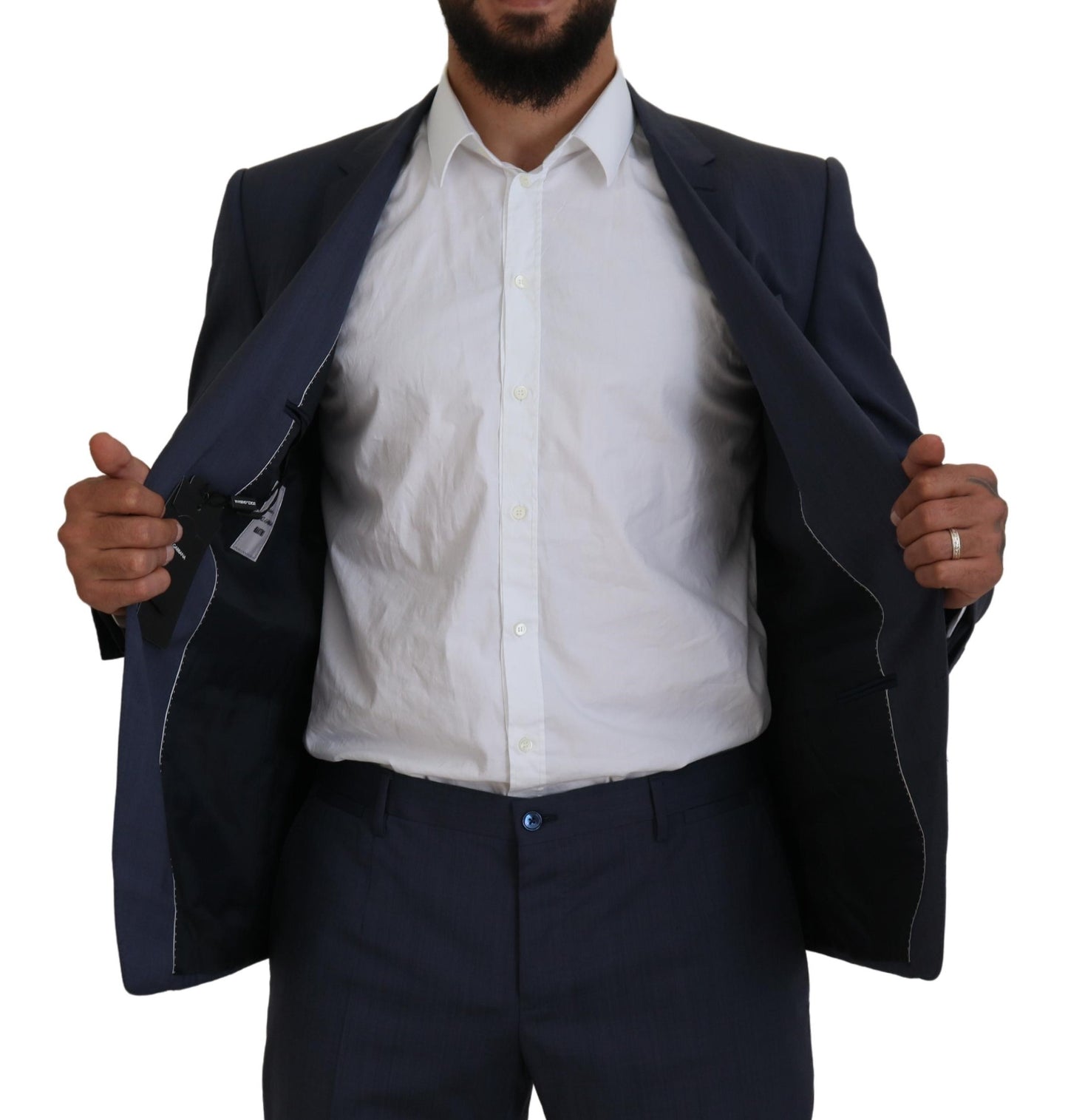 - Elegant Blue Martini Men's Slim Fit Suit